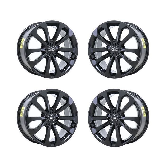 Audi Q5 Exchange Wheels Set of 4-Exchange Rims Set of 4 Gloss Black 58917