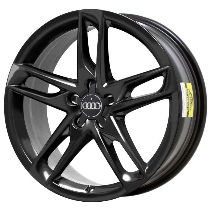 Audi Q5 Wheel Rim Gloss Black 58919 Stock Factory OEM Replacement
