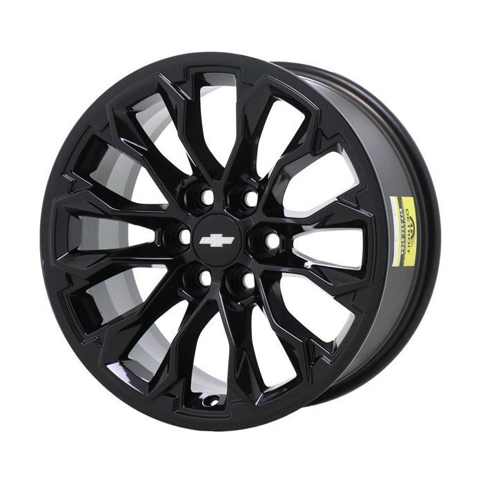 Chevrolet Colorado Wheel Rim Gloss Black 5891 Stock Factory OEM Replacement