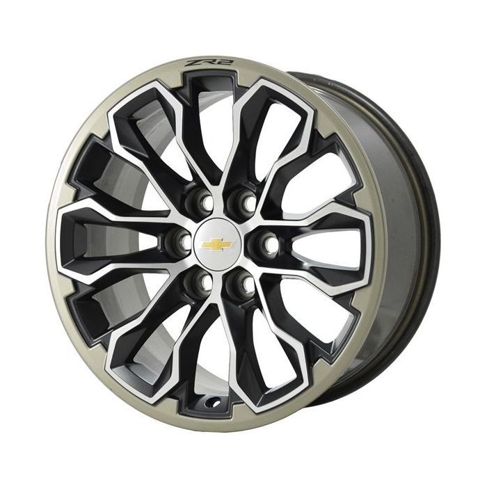 Chevrolet Colorado Wheel Rim Machined Grey 5891 Stock Factory OEM Replacement