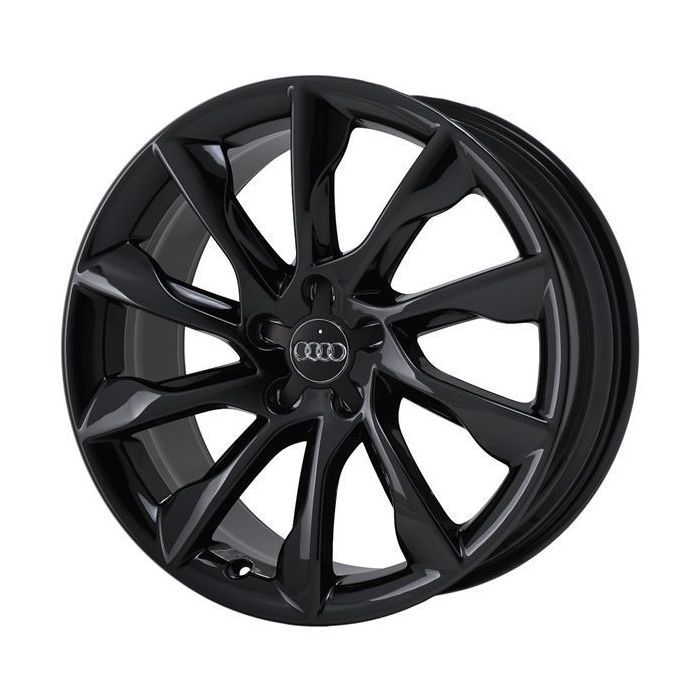 Audi A5 Wheel Rim Gloss Black 58925 Stock Factory OEM Replacement