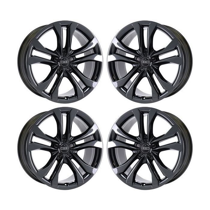 Audi Q5 Wheel Rim PVD Black Chrome 58933 Stock Factory OEM Replacement