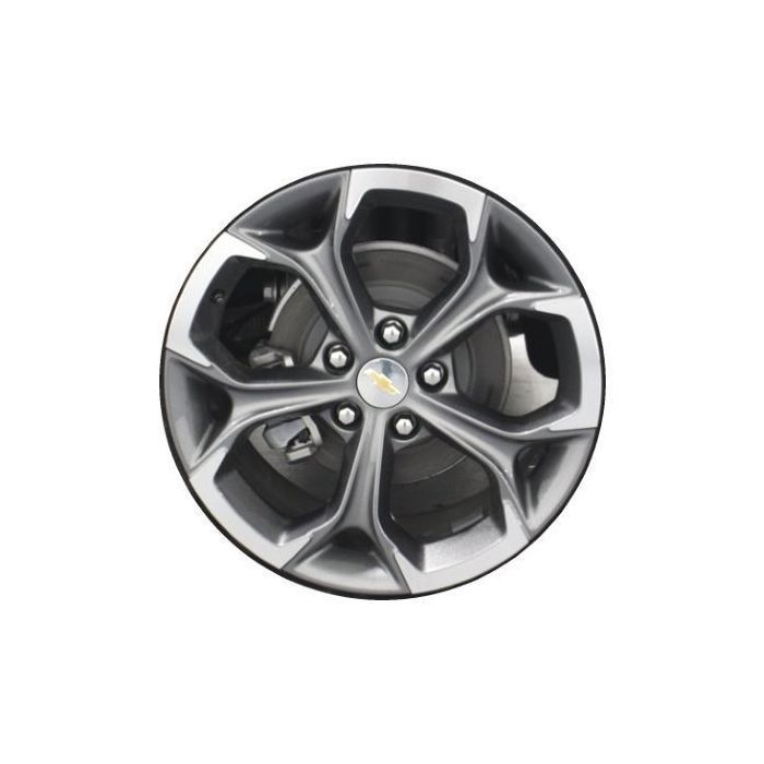 Chevrolet Malibu Wheel Rim Machined Grey 5893 Stock Factory OEM Replacement