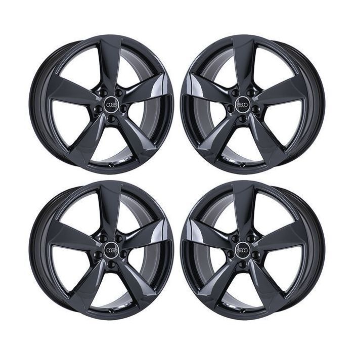 Audi A6 Wheel Rim PVD Black Chrome 58942 Stock Factory OEM Replacement
