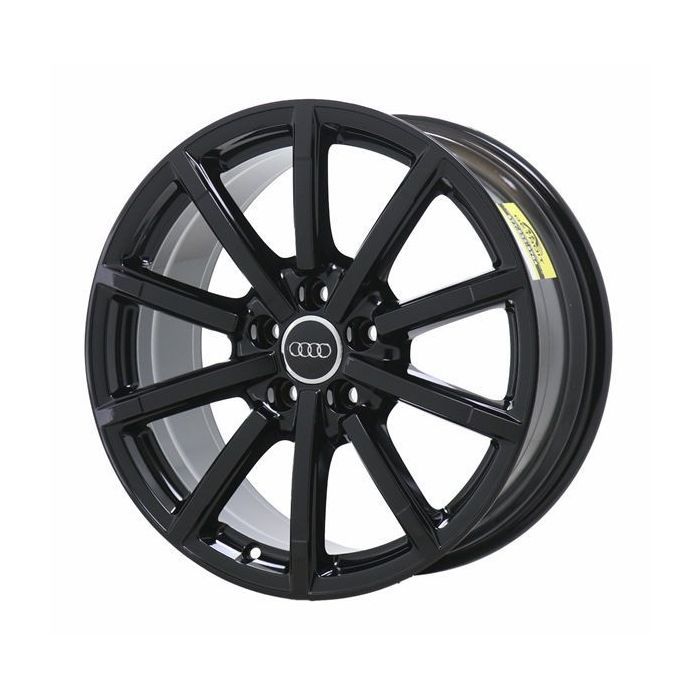 Audi A3 Wheel Rim Gloss Black 58949 Stock Factory OEM Replacement