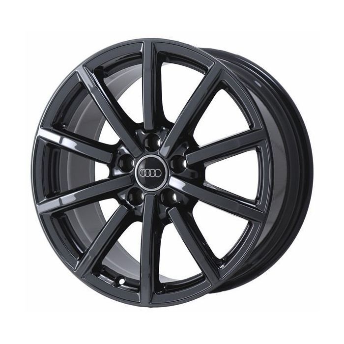 Audi A3 Wheel Rim PVD Black Chrome 58949 Stock Factory OEM Replacement