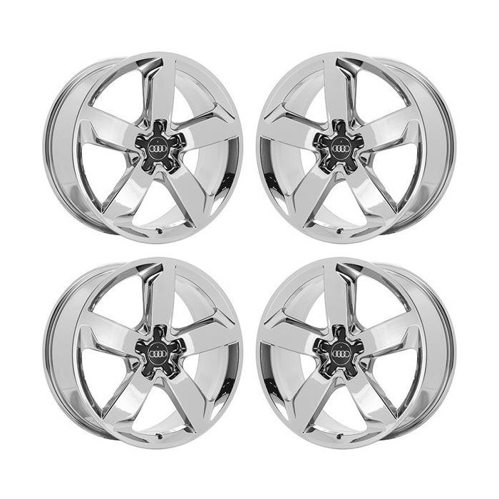 Audi Q5 Wheel Rim PVD Bright Chrome 58847 Stock Factory OEM Replacement