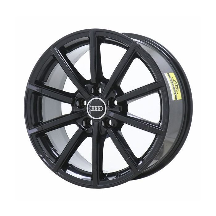 Audi A4 Wheel Rim Gloss Black 58956 Stock Factory OEM Replacement