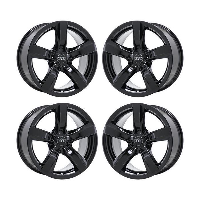 Audi A5 Exchange Wheels Set of 4-Exchange Rims Set of 4 Gloss Black 58959