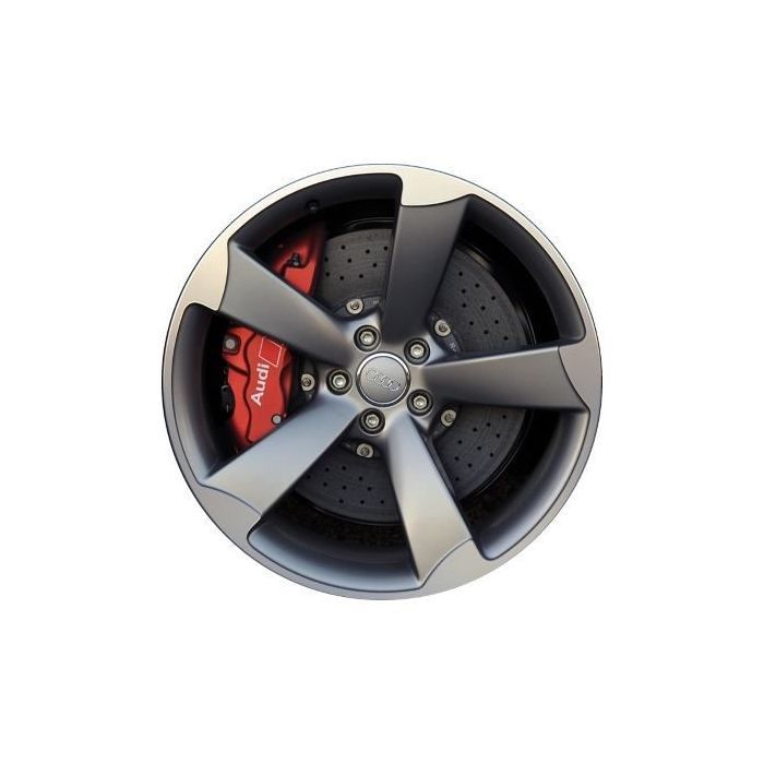 Audi Q7 Wheel Rim Machined Lip Grey 58962 Stock Factory OEM Replacement