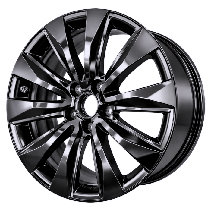 Audi A6 Wheel Rim PVD Black Chrome 58969 Stock Factory OEM Replacement