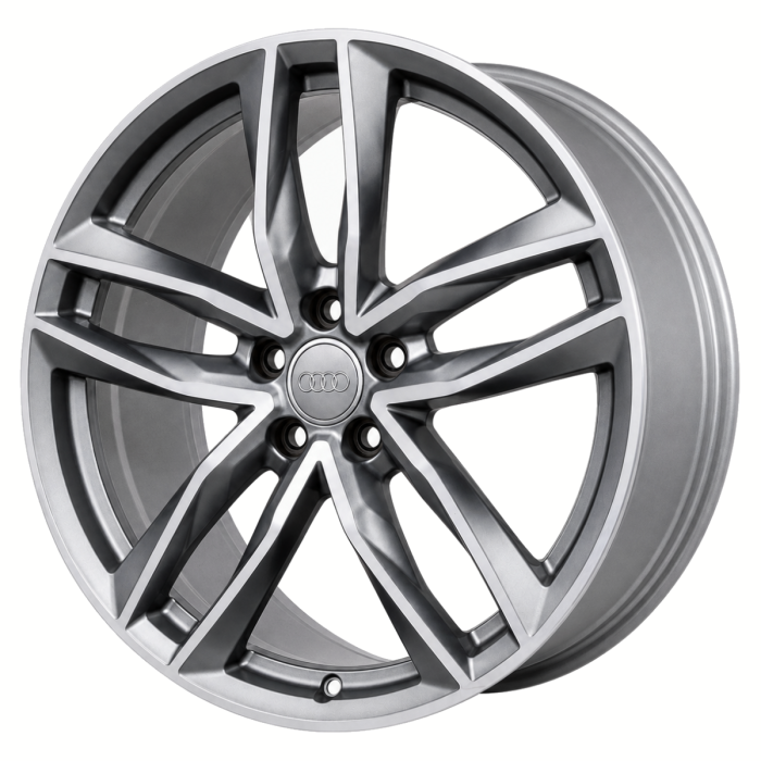 Audi A6 Wheel Rim Machined Grey 58978 Stock Factory OEM Replacement