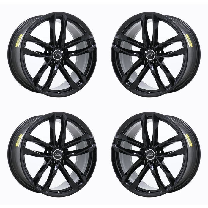 Audi A7 Exchange Wheels Set of 4-Exchange Rims Set of 4 Gloss Black 58981