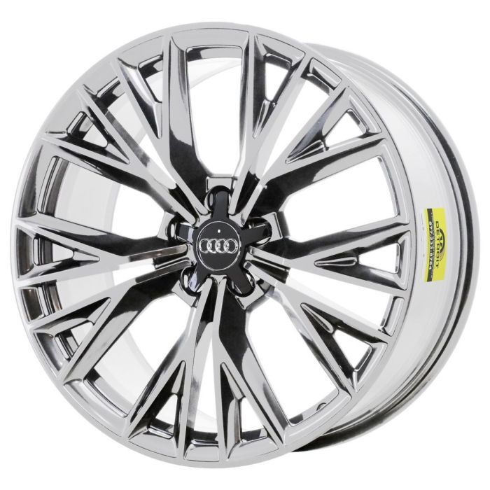 Audi A7 Wheel Rim PVD Bright Chrome 58983 Stock Factory OEM Replacement
