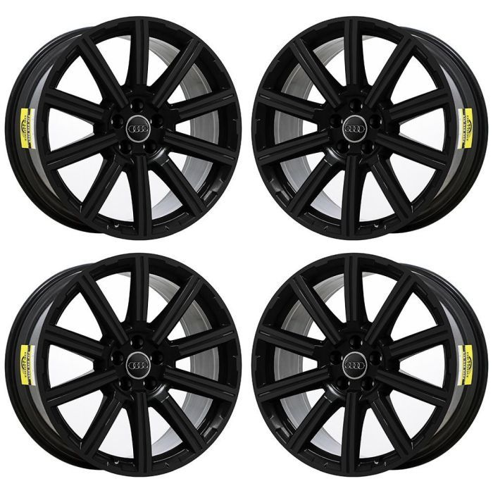 Audi Q7 Exchange Wheels Set of 4-Exchange Rims Set of 4 Gloss Black 58988