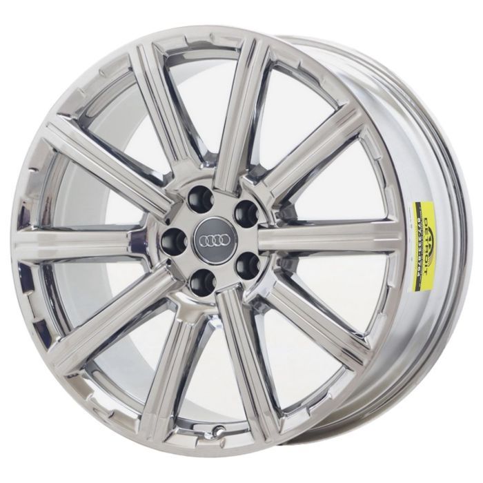 Audi Q7 Wheel Rim PVD Bright Chrome 58988 Stock Factory OEM Replacement