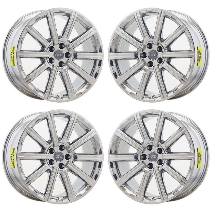 Audi Q7 Wheel Rim PVD Bright Chrome 58988 Stock Factory OEM Replacement