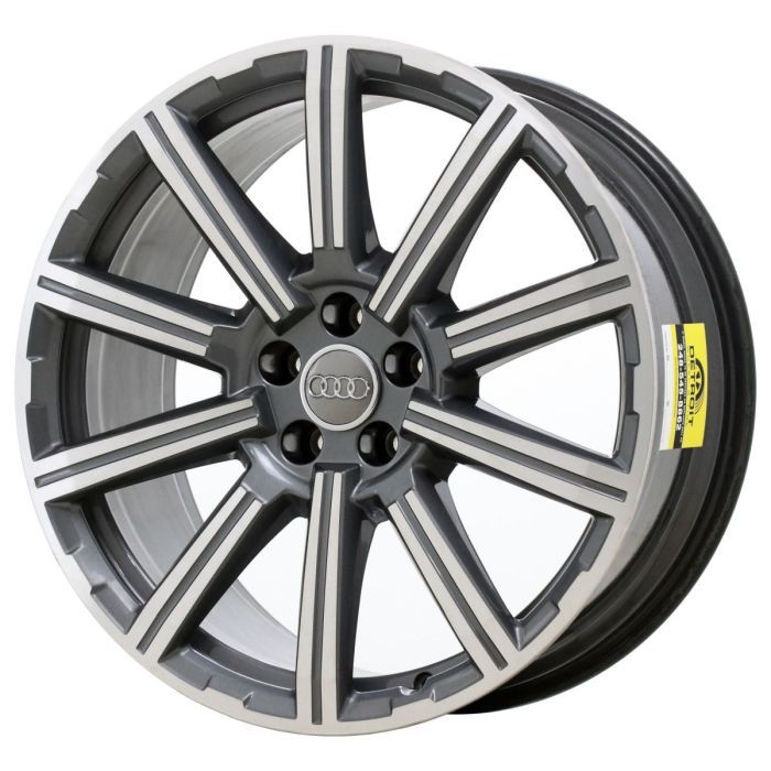 Audi Q7 Wheel Rim Machined Grey 58988 Stock Factory OEM Replacement