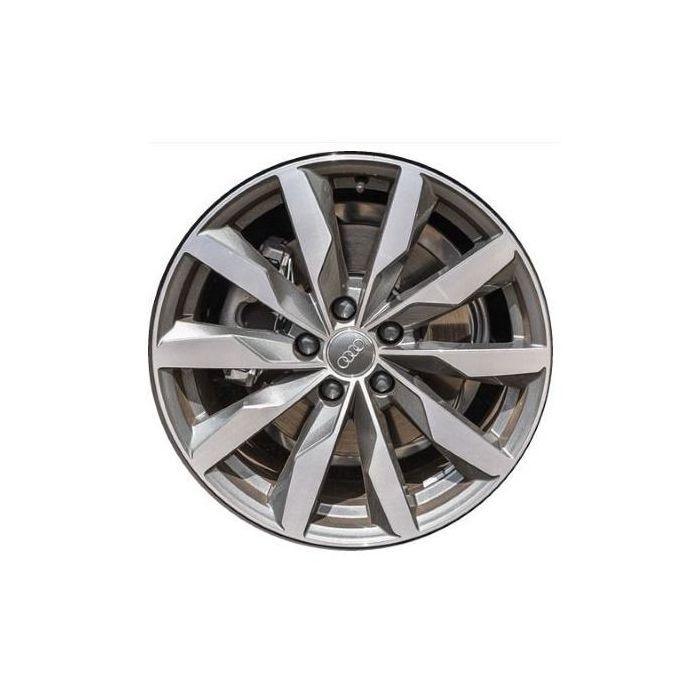Audi A4 Wheel Rim Machined Grey 58992 Stock Factory OEM Replacement