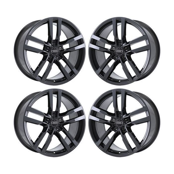 Audi TT Wheel Rim PVD Black Chrome 58994 Stock Factory OEM Replacement