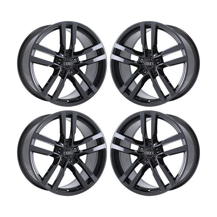 Audi TT Wheel Rim PVD Black Chrome 58994 Stock Factory OEM Replacement