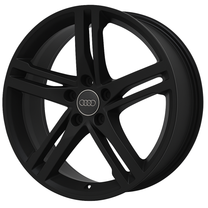 Audi A4 Wheel Rim Satin Black 59002 Stock Factory OEM Replacement