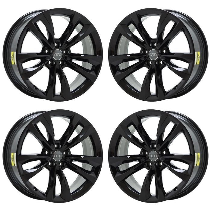 Audi Q7 Exchange Wheels Set of 4-Exchange Rims Set of 4 Gloss Black 59011