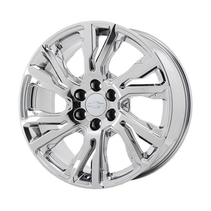 Chevrolet Silverado 1500 Wheel Rim PVD Bright Chrome 5901 Stock Factory OEM Replacement