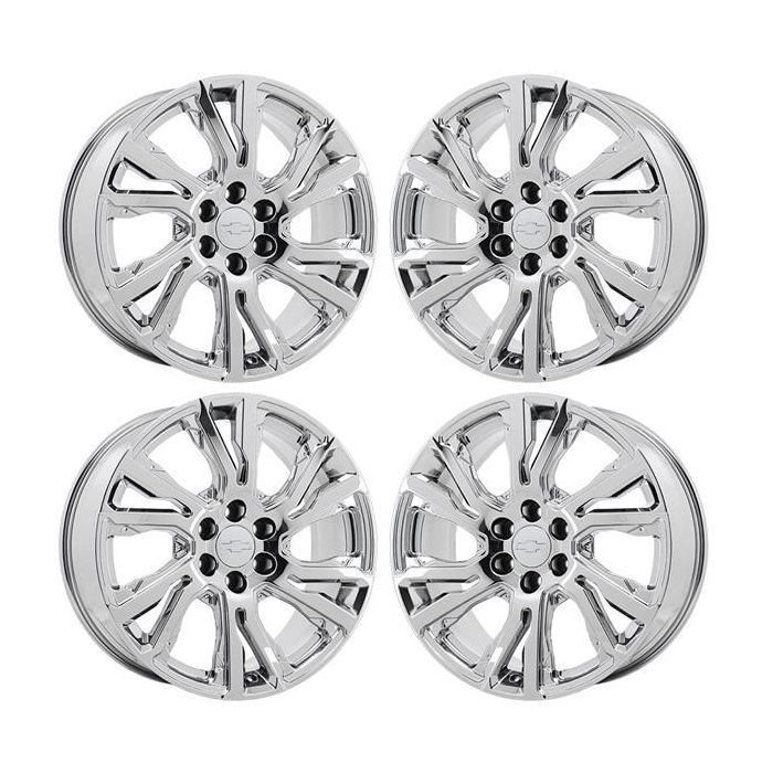 Chevrolet Silverado 1500 Wheel Rim PVD Bright Chrome 5901 Stock Factory OEM Replacement