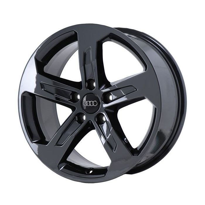 Audi A3 Wheel Rim PVD Black Chrome 59020 Stock Factory OEM Replacement