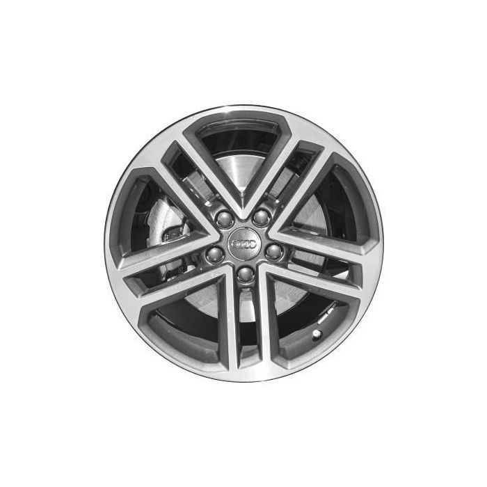 Audi A3 Wheel Rim Machined Grey 59021 Stock Factory OEM Replacement
