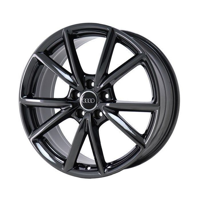 Audi S3 Wheel Rim PVD Black Chrome 59022 Stock Factory OEM Replacement