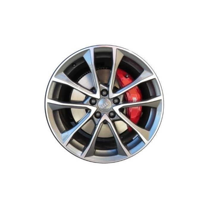 Audi S4 Wheel Rim Machined Grey 59033 Stock Factory OEM Replacement