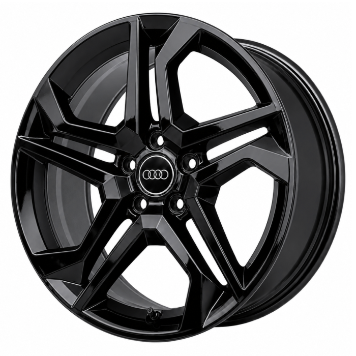 Audi Q5 Wheel Rim Gloss Black 59036 Stock Factory OEM Replacement