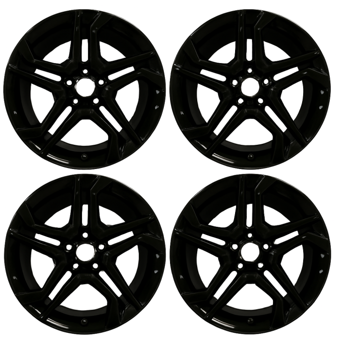 Audi Q5 Exchange Wheels Set of 4-Exchange Rims Set of 4 Gloss Black 59036