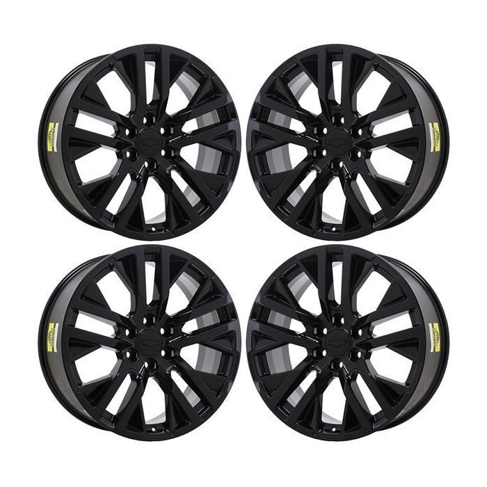 GMC Sierra 1500 Exchange Wheels Set of 4-Exchange Rims Set of 4 Gloss Black 5903