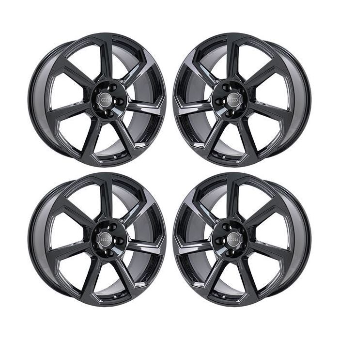 Audi TT Wheel Rim PVD Black Chrome 59043 Stock Factory OEM Replacement