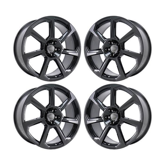 Audi TT Wheel Rim PVD Black Chrome 59043 Stock Factory OEM Replacement