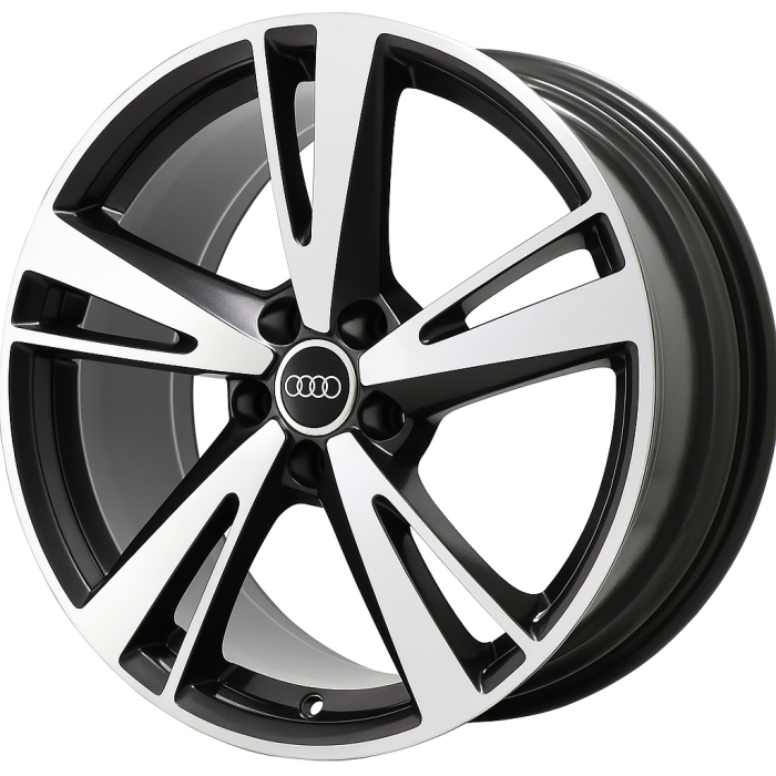 Audi RS3 Wheel Rim Machined Black 59046 (F) Stock Factory OEM Replacement