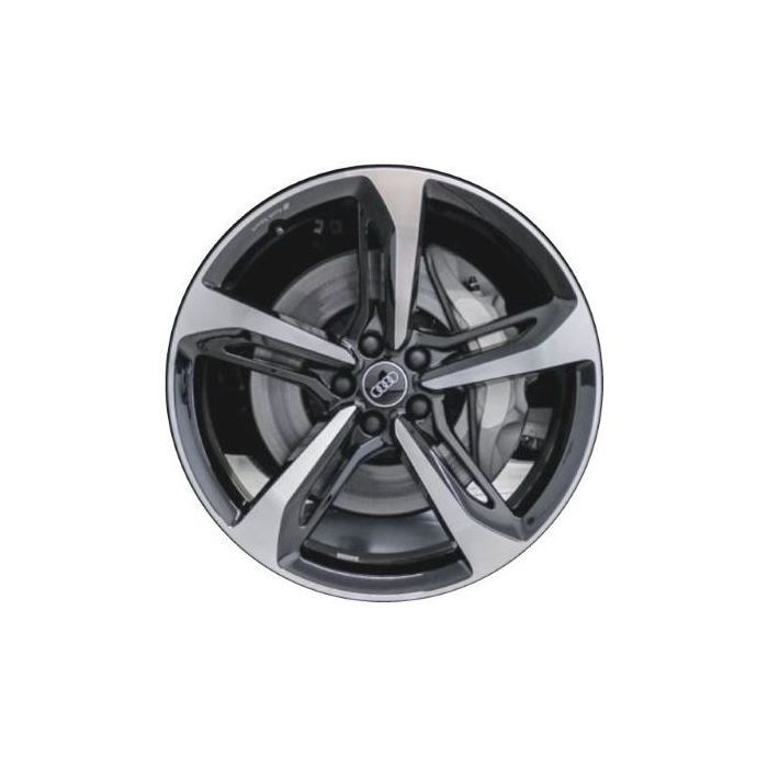 Audi Q7 Wheel Rim Machined Black 59051 Stock Factory OEM Replacement