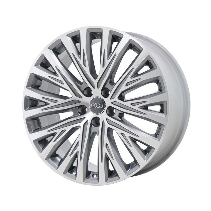 Audi A8 Wheel Rim Machined Grey 59058 Stock Factory OEM Replacement