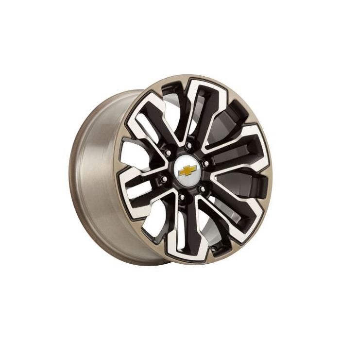Chevrolet Silverado 1500 Wheel Rim Machined Grey 5905 Stock Factory OEM Replacement