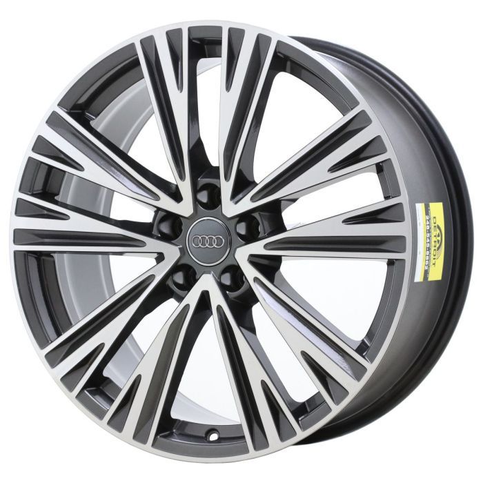 Audi A6 Wheel Rim Machined Grey 59060 Stock Factory OEM Replacement