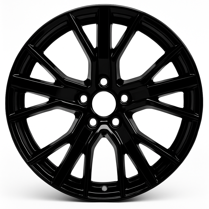 Audi A4 Wheel Rim Gloss Black 59069 Stock Factory OEM Replacement