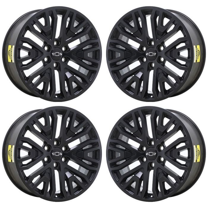 Chevrolet Silverado Exchange Wheels Set of 4-Exchange Rims Set of 4 Gloss Black 5906