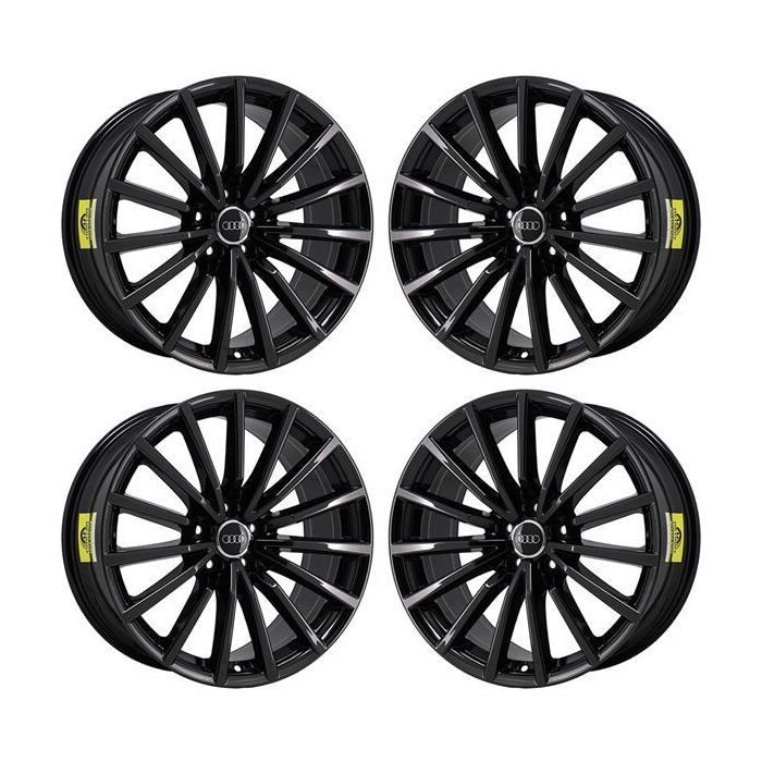 Audi A5 Exchange Wheels Set of 4-Exchange Rims Set of 4 Gloss Black 59074