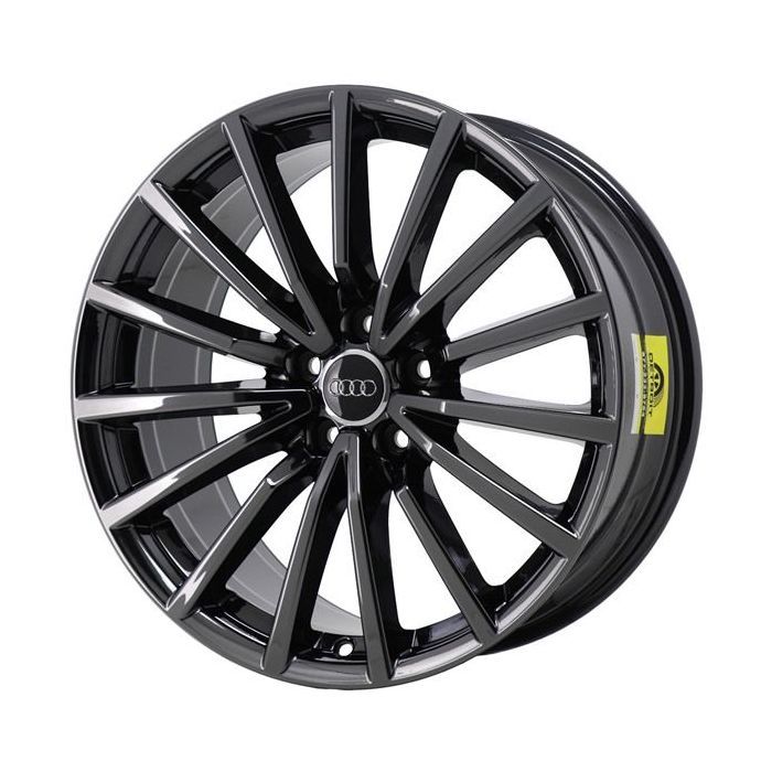 Audi A5 Wheel Rim PVD Black Chrome 59074 Stock Factory OEM Replacement