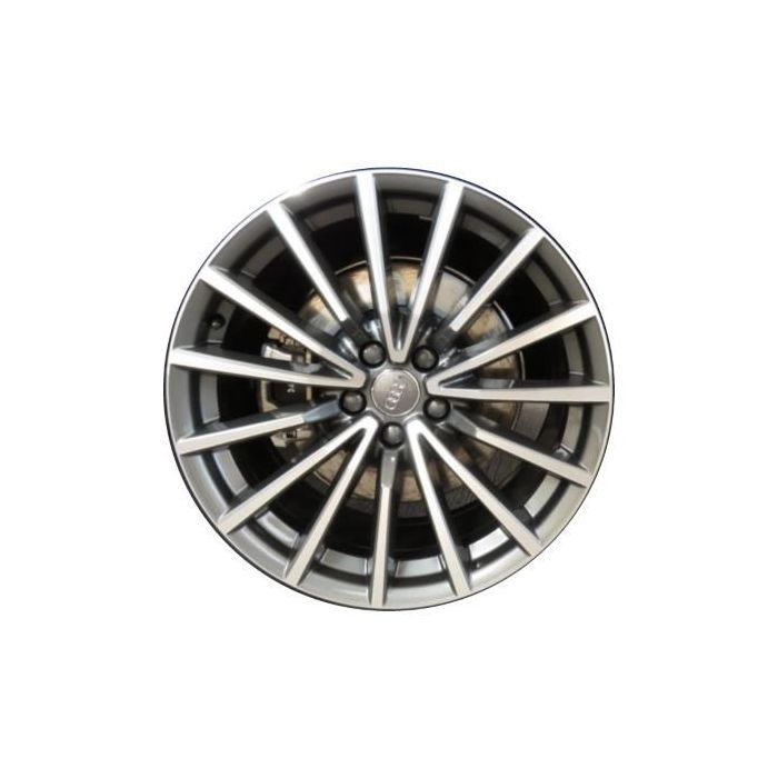 Audi A5 Wheel Rim Machined Grey 59074 Stock Factory OEM Replacement