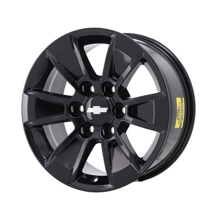Chevrolet Silverado 1500 Wheel Rim Gloss Black 5908 Stock Factory OEM Replacement
