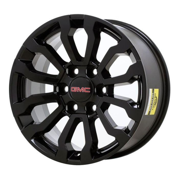 GMC Sierra 1500 Wheel Rim Gloss Black 5909 Stock Factory OEM Replacement